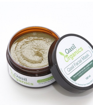 Saafi Ah Organics Qasil Powder natural leaf powder, exfoliates, detoxifies,  helps with clogged pores and blemishes. soap,used as a shampoo. (small 1.5